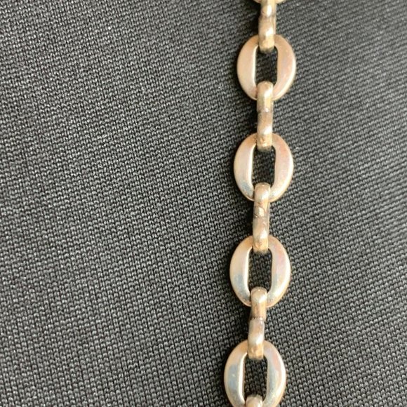 Signed Brighton Bella Roma Multi Strand Crystal Medallion Necklace 43" - Picture 5 of 6